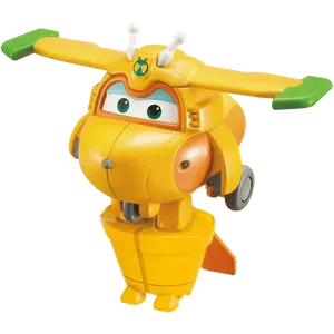 Avión de Juguete Transformable en Robot Antennae Bucky Alpha Group Super Wings